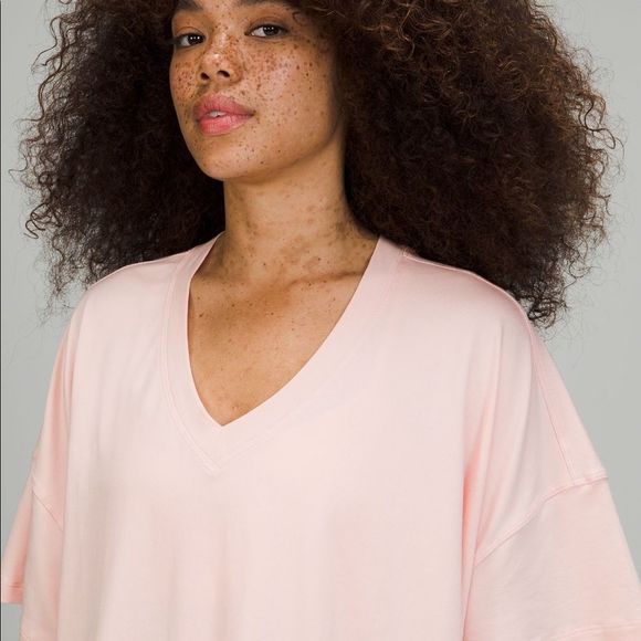 Lululemon Side Tie V-neck T-Shirt sz 10 BNWT - Picture 4 of 8